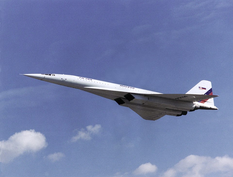 vuelo del tu-144 adquirido por la NASA