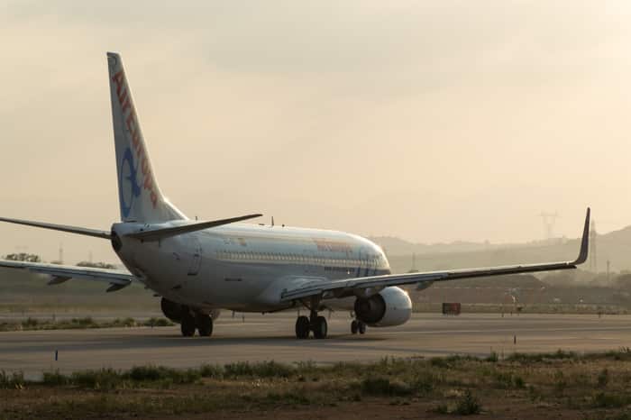 blended winglets de un Boeing 737-800