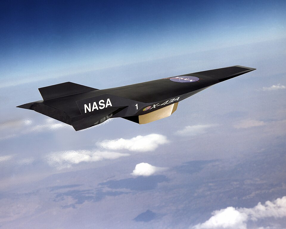 modelo del x-43a